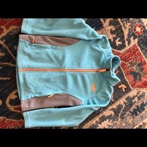 North Face fleece jacket. Girls XS.